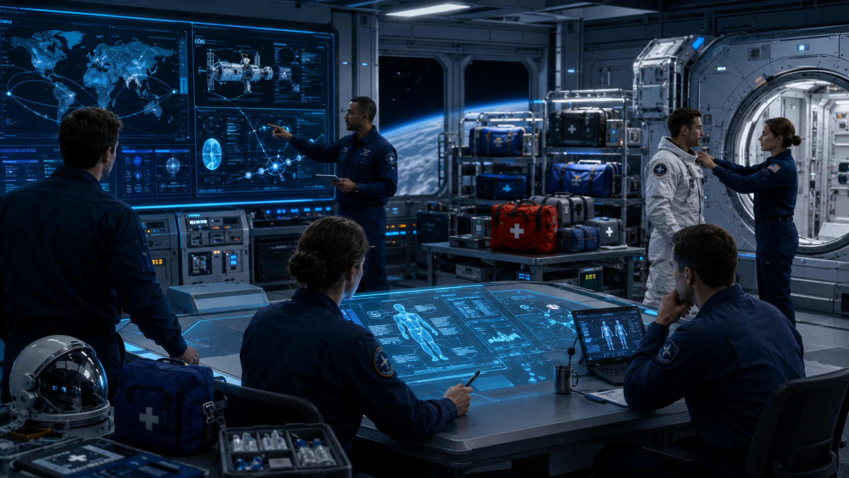 Decision-Support Framing visual concept for Medi-Galaxy