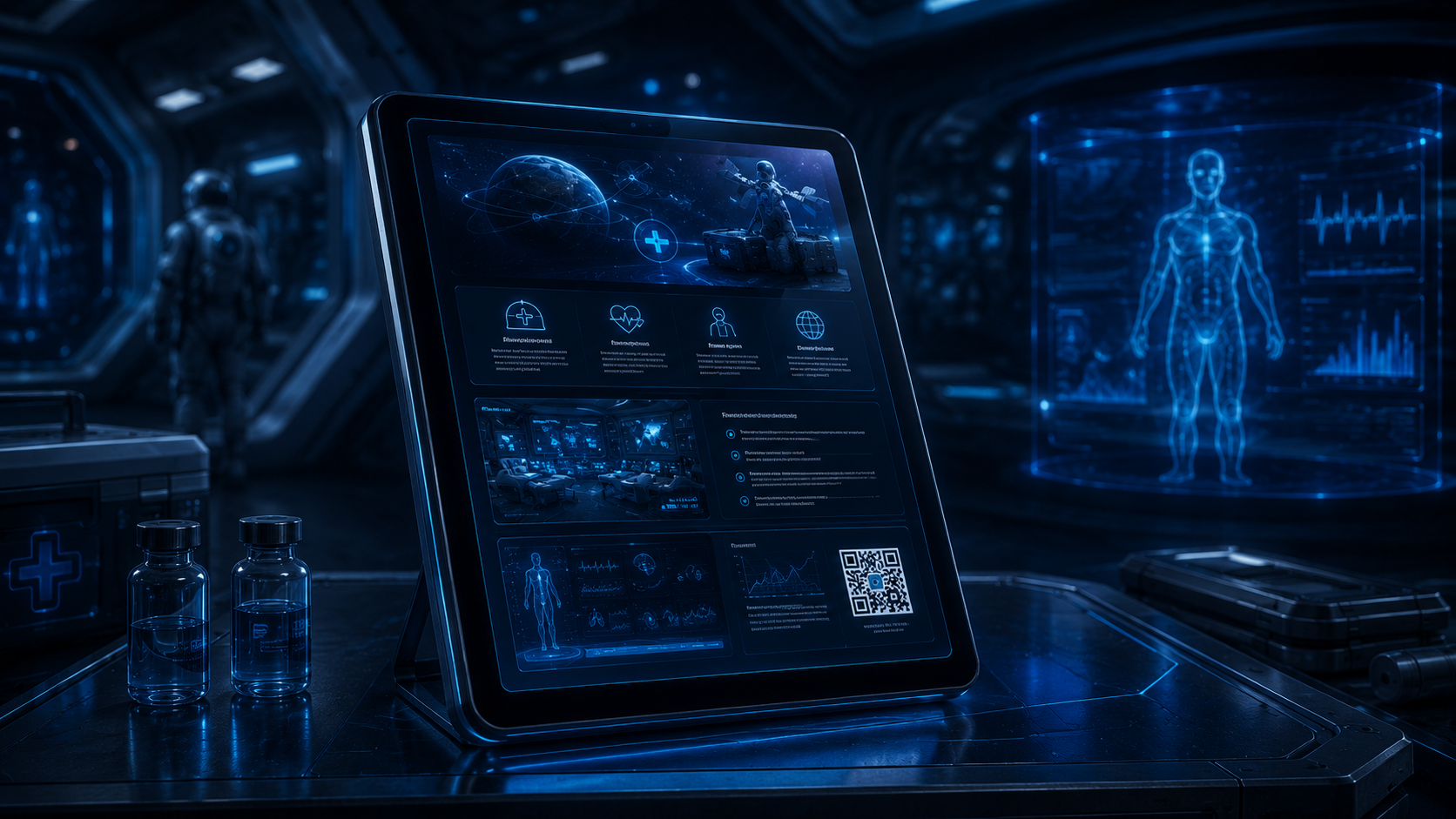 Research & Educational Use visual concept for Medi-Galaxy