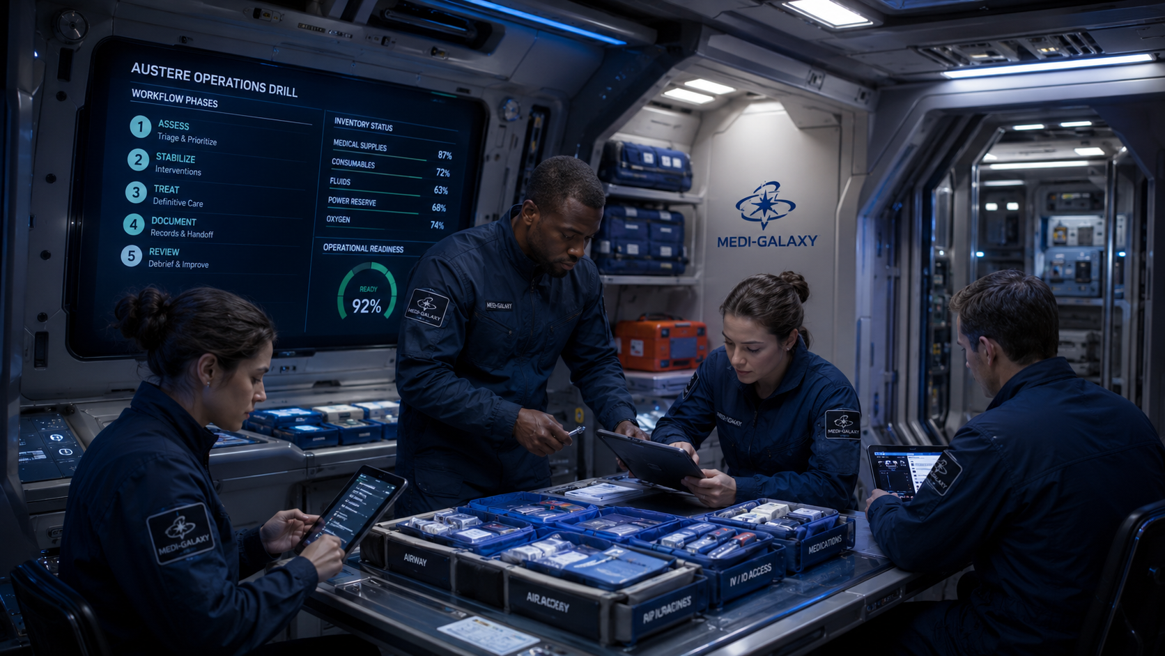 Commercial crew visual for Medi-Galaxy topic page