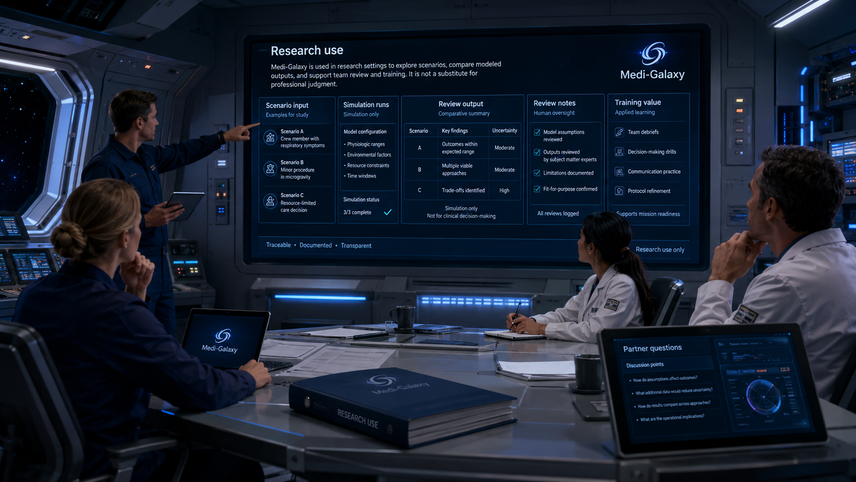 Research use visual for Medi-Galaxy topic page