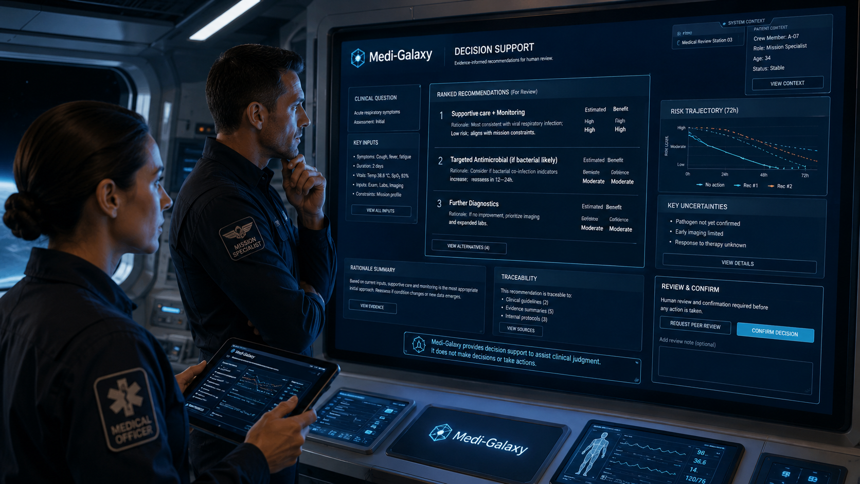 Training visual for Medi-Galaxy topic page